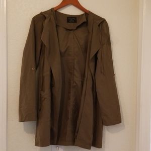 💕Olive green cardigan with hoodie💕